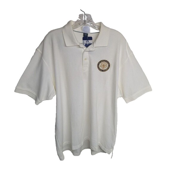 Ronald Reagan Presidential Library Gipper Gear 2011 Polo Shirt Men X-Large 100 - Picture 9 of 9